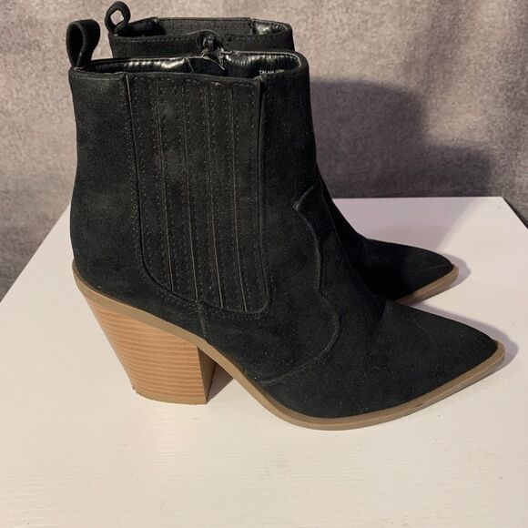 Justfab Women's Black Boots - Picture 4 of 8